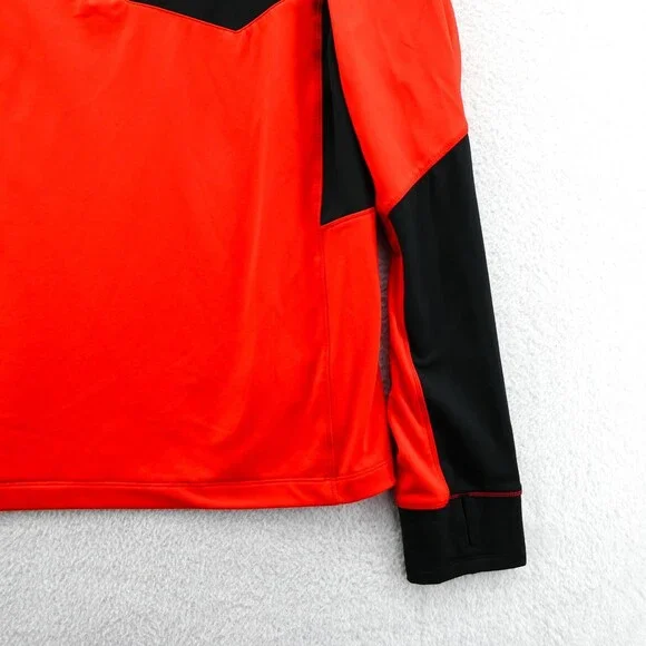 Obermeyer Jacket Large Womens‎ Orange 1/4 Zip Aspen Ski Colorado Casual Sporty - Picture 3 of 14